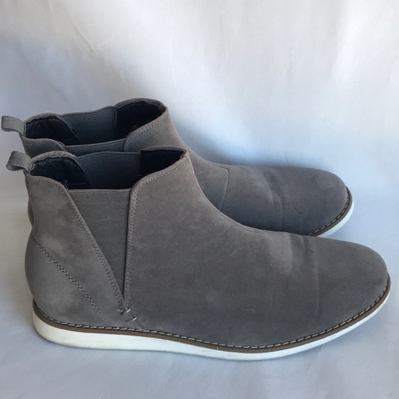 Reserved Footwear men’s gray chukka dress ankle boots, size 10 main image 7